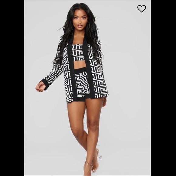 3 piece outfit fashion nova